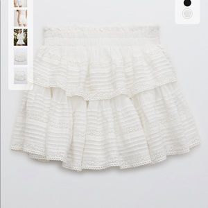 Aerie Rock 'n' Ruffle Mini Skirt